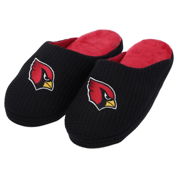 Arizona Cardinals Big Logo Waffle Slipper - Mens