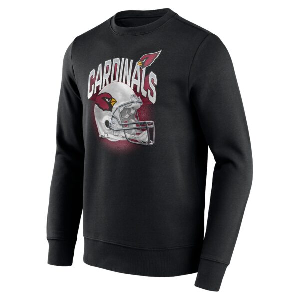 Arizona Cardinals End Around Helmet Graphic Crew Sweatshirt - Mens - Image 2