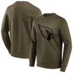 Arizona Cardinals Fashion Preferred Logo Crew Sweatshirt - Big & Tall - Mens