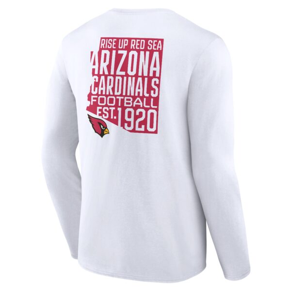 Arizona Cardinals Hometown Hot Shot Graphic Long Sleeve T-Shirt - Mens - Image 3