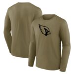Arizona Cardinals Mono Logo Graphic Long Sleeve T-Shirt - Mens