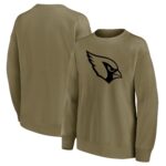 Arizona Cardinals Mono Logo Graphic Oversized Crew Sweatshirt - Womens