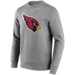 Arizona Cardinals Neutral Colour Logo Crew Sweatshirt - Mens - Big & Tall