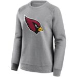 Arizona Cardinals Neutral Colour Logo Crew Sweatshirt - Womens