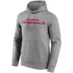 Arizona Cardinals Neutral Colour Wordmark Hoodie - Mens