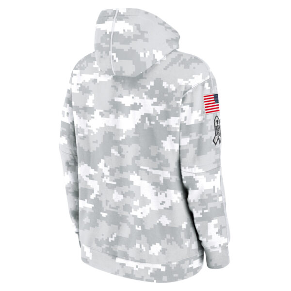 Arizona Cardinals Nike 2024 Salute to Service Club Fleece Hoodie - Mens - Image 3