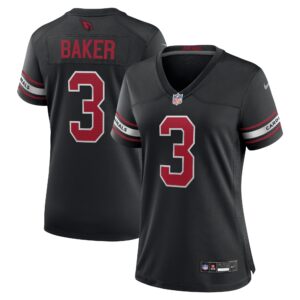Arizona Cardinals Nike Alternate Game Jersey - Black - Budda Baker - Womens