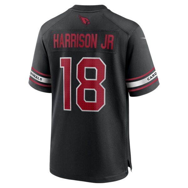 Arizona Cardinals Nike Alternate Game Jersey - Black - Marvin Harrison Jr. - Mens - Image 3