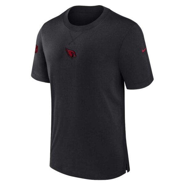 Arizona Cardinals Nike Sideline Dri-FIT Player Short Sleeve  Top - Mens - Image 2