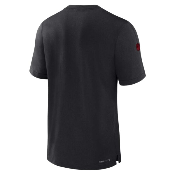 Arizona Cardinals Nike Sideline Dri-FIT Player Short Sleeve  Top - Mens - Image 3