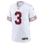 Arizona Cardinals Nike Game Road Jersey - White - Budda Baker - Mens