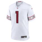 Arizona Cardinals Nike Game Road Jersey - White - Kyler Murray - Mens