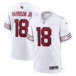 Arizona Cardinals Nike Game Road Jersey - White - Marvin Harrison Jr. - Mens