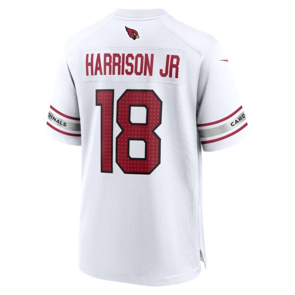 Arizona Cardinals Nike Game Road Jersey - White - Marvin Harrison Jr. - Mens - Image 3