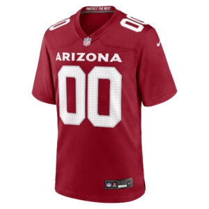 Arizona Cardinals Nike Game Team Colour Jersey - Custom - Mens