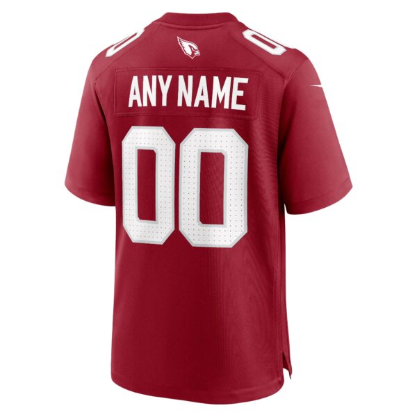 Arizona Cardinals Nike Game Team Colour Jersey - Custom - Youth - Image 2