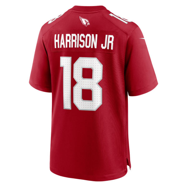Arizona Cardinals Nike Home Game Jersey - Cardinal - Marvin Harrison Jr. - Mens - Image 3
