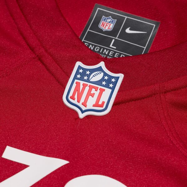 Arizona Cardinals Nike Home Game Jersey - Cardinal - Marvin Harrison Jr. - Mens - Image 4