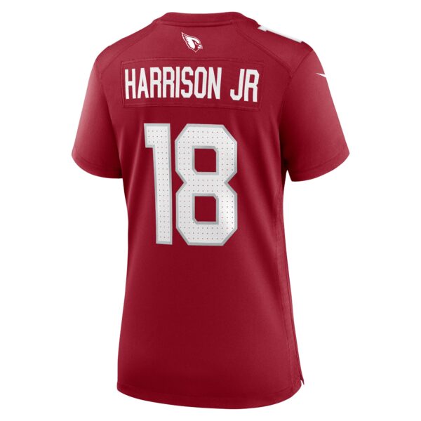 Arizona Cardinals Nike Home Game Jersey - Cardinal - Marvin Harrison Jr. - Womens - Image 3