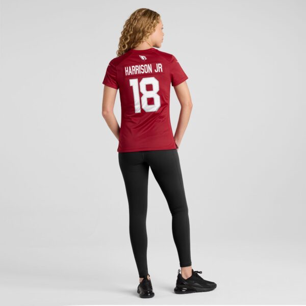Arizona Cardinals Nike Home Game Jersey - Cardinal - Marvin Harrison Jr. - Womens - Image 5