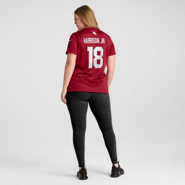 Arizona Cardinals Nike Home Game Jersey - Cardinal - Marvin Harrison Jr. - Womens - Image 7