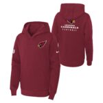 Arizona Cardinals Nike Sideline Hoodie - Red - Youth