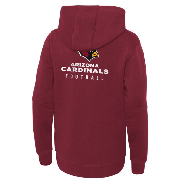 Arizona Cardinals Nike Sideline Hoodie - Red - Youth - Image 3