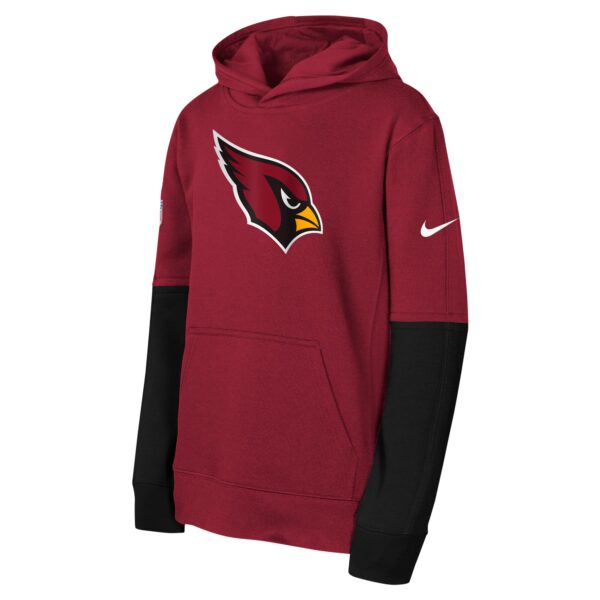 Arizona Cardinals Nike Team Issue Pullover Hoodie - Youth - Image 2