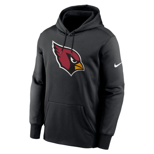 Arizona Cardinals Nike Therma Logo Hoodie - Mens - Image 2