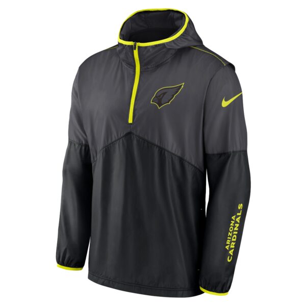 Arizona Cardinals Nike VOLT Woven Half Zip Jacket - Mens - Image 2