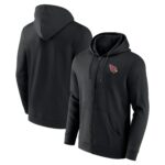 Arizona Cardinals Primary Logo Full Zip Hoodie - Mens