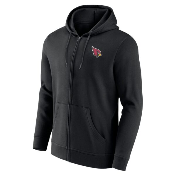 Arizona Cardinals Primary Logo Full Zip Hoodie - Mens - Image 2