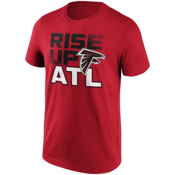 Atlanta Falcons 1st Down Iconic Hometown Graphic T-Shirt - Mens