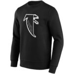 Atlanta Falcons Classic Logo Crew Sweatshirt - Mens