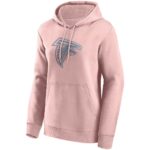 Atlanta Falcons Fashion Colour Logo Hoodie - Womens