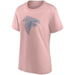Atlanta Falcons Fashion Colour Logo T-Shirt - Womens