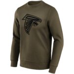 Atlanta Falcons Fashion Preferred Logo Crew Sweatshirt - Mens