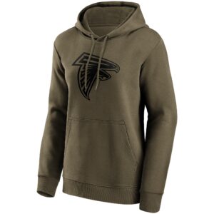 Atlanta Falcons Fashion Preferred Logo Hoodie - Womens