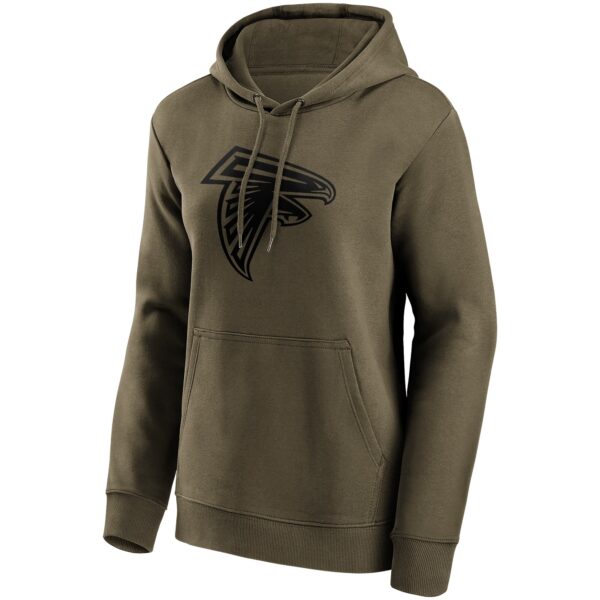 Atlanta Falcons Fashion Preferred Logo Hoodie - Womens