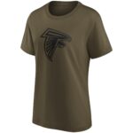 Atlanta Falcons Fashion Preferred Logo T-Shirt - Womens