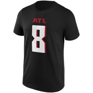 Atlanta Falcons Home Name & Number T-Shirt - Kyle Pitts - Mens