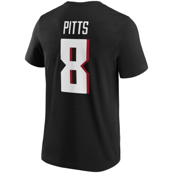 Atlanta Falcons Home Name & Number T-Shirt - Kyle Pitts - Mens - Image 2