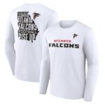 Atlanta Falcons Hometown Hot Shot Graphic Long Sleeve T-Shirt - Mens