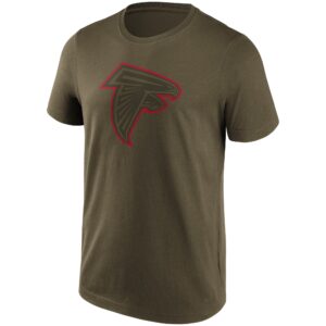 Atlanta Falcons Khaki Colour Pop Graphic T-Shirt - Mens