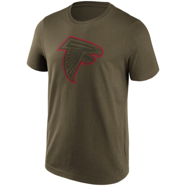 Atlanta Falcons Khaki Colour Pop Graphic T-Shirt - Mens