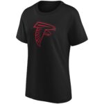 Atlanta Falcons Mono Logo Graphic T-Shirt - Womens