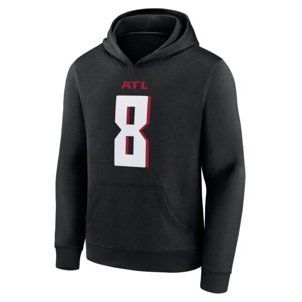 Atlanta Falcons Name & Number Graphic Hoodie - Kirk Cousins 8 - Youth - Image 2