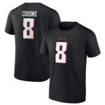 Atlanta Falcons Name & Number Graphic T-Shirt - Kirk Cousins 8 - Mens
