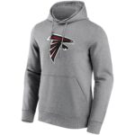 Atlanta Falcons Neutral Colour Logo Hoodie - Mens