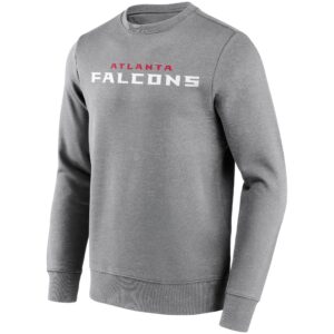 Atlanta Falcons Neutral Colour Wordmark Crew Sweatshirt - Mens